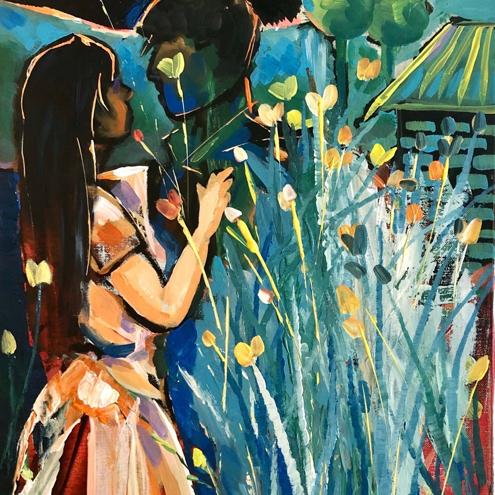 Painting by Daniel Nie